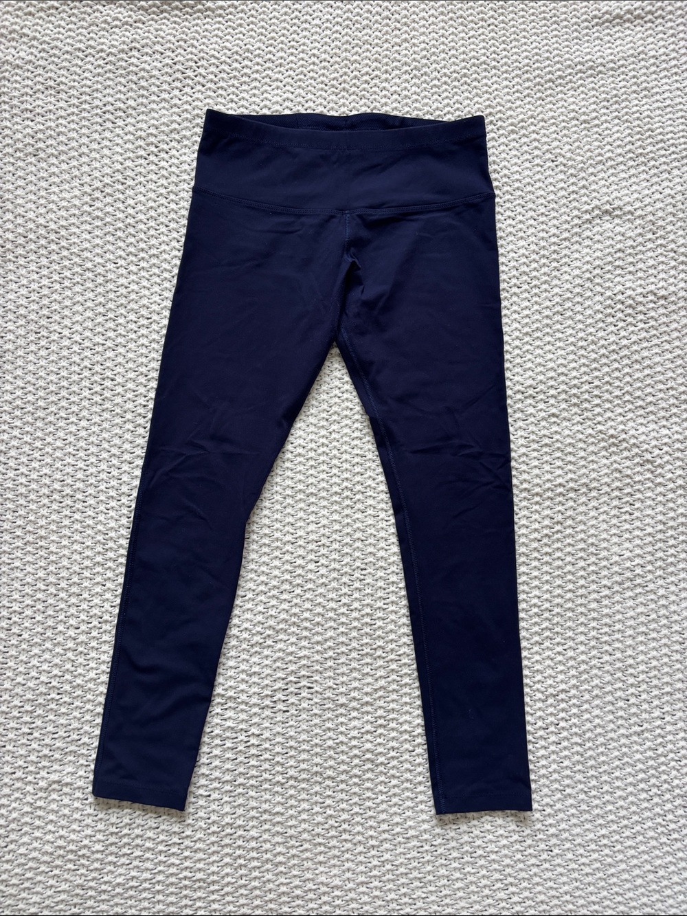 Lorna Jane Women’s Mid Rise Full Length Navy Blue Leggings